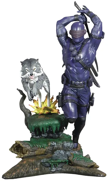 Snake Eyes and Timber Cartoon Variant PX Previews Exclusive Gallery | G.I. Joe | Diamond Select Toys