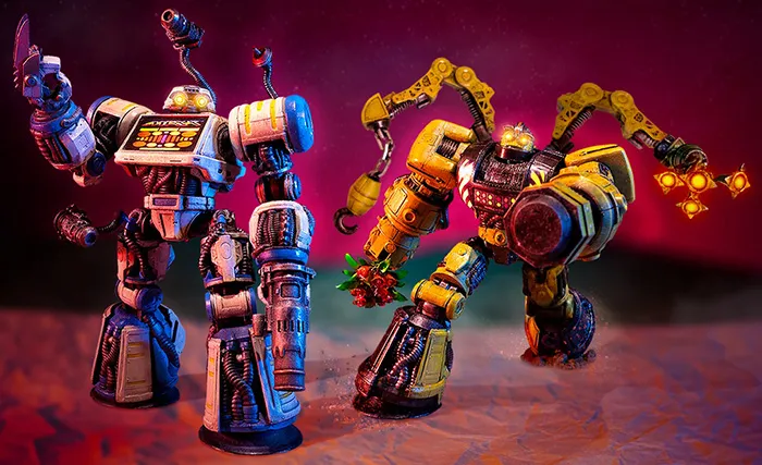 Maxx Steele and Wrecker | Robo Force | The Nacelle Company