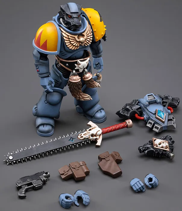 Brother Torrvald Space Wolves 1/18 Scale | Warhammer 40K | Joy Toy