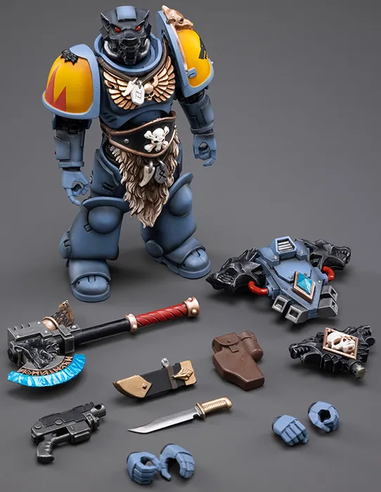 Brother Olaf Space Wolves 1/18 Scale | Warhammer 40K | Joy Toy