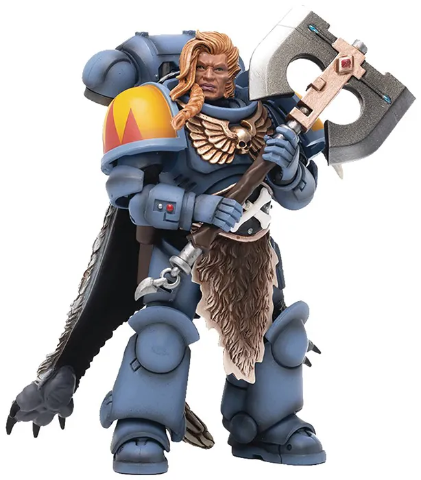 Leader Logan Ghostwolf Space Wolves 1/18 Scale | Warhammer 40K | Joy Toy