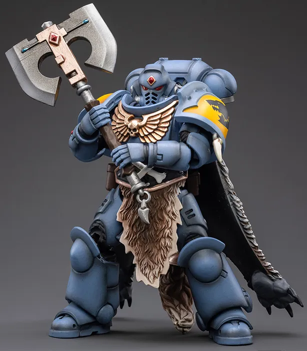 Leader Logan Ghostwolf Space Wolves 1/18 Scale | Warhammer 40K | Joy Toy