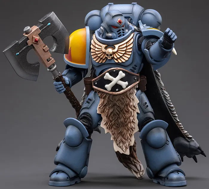 Leader Logan Ghostwolf Space Wolves 1/18 Scale | Warhammer 40K | Joy Toy