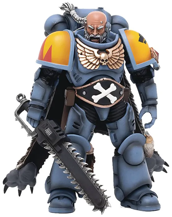 Brother Gunnar Space Wolves 1/18 Scale | Warhammer 40K | Joy Toy