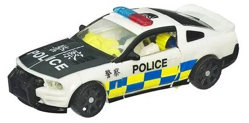 Hunters Rumble Exclusive Sideswipe vs Barricade  Deluxe Class | Transformers Hunt for the Decepticons HFTD