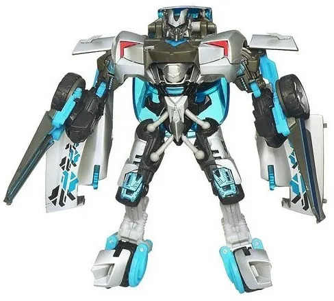 Hunters Rumble Exclusive Sideswipe vs Barricade  Deluxe Class | Transformers Hunt for the Decepticons HFTD