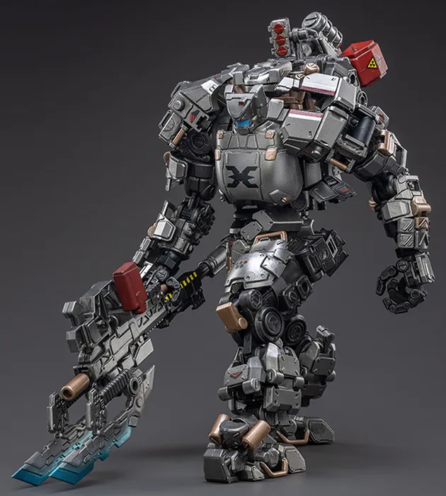 Steelbone 09 Fighting Mecha Silver Guardian | Joy Toy Dark Source