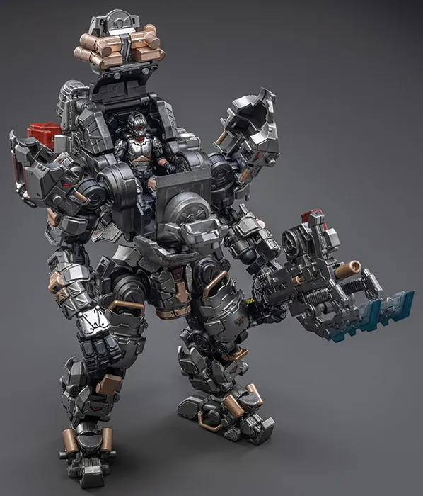 Steelbone 09 Fighting Mecha Silver Guardian | Joy Toy Dark Source