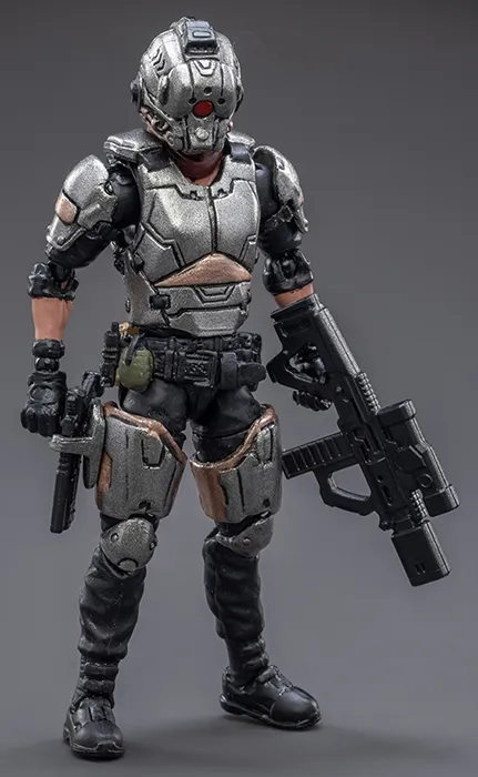 Steelbone 09 Fighting Mecha Silver Guardian | Joy Toy Dark Source