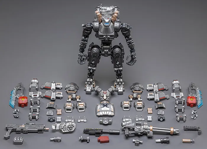 Steelbone 09 Fighting Mecha Silver Guardian | Joy Toy Dark Source