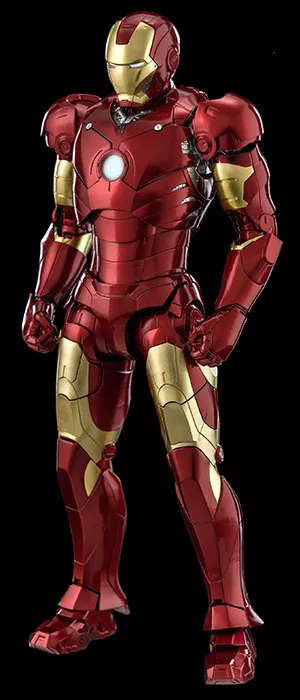 Iron Man Mark 3 DLX Collectible Figure | Marvel Iron Man | threezero