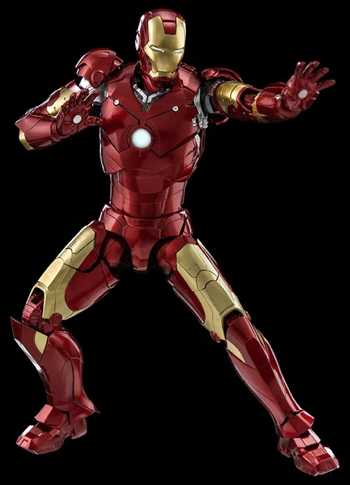 Iron Man Mark 3 DLX Collectible Figure | Marvel Iron Man | threezero