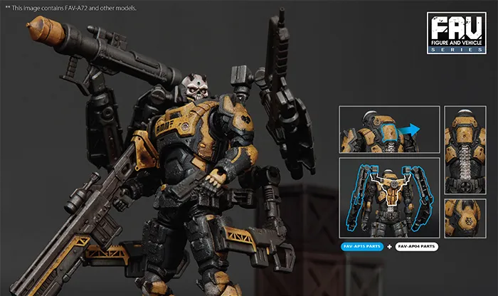 FAV-A72 Mason 1:18 Scale | Acid Rain FAV