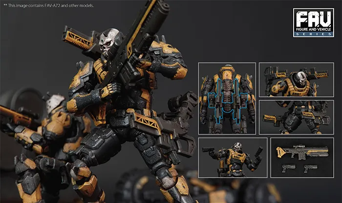 FAV-A72 Mason 1:18 Scale | Acid Rain FAV