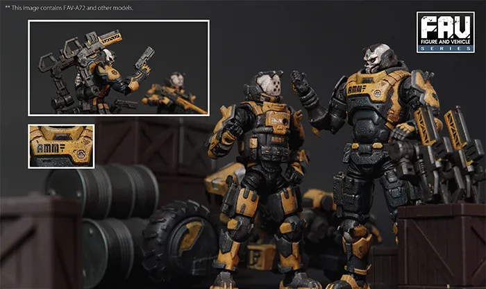 FAV-A72 Mason 1:18 Scale | Acid Rain FAV