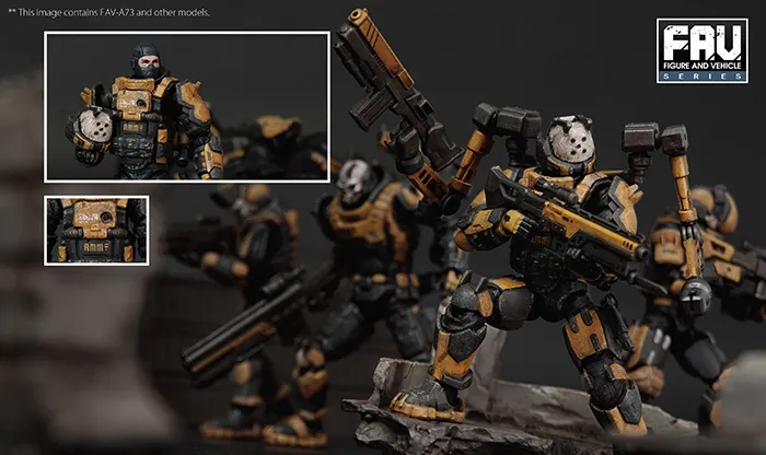 FAV-A73 Yellowjacket Captain 1:18 Scale | Acid Rain FAV