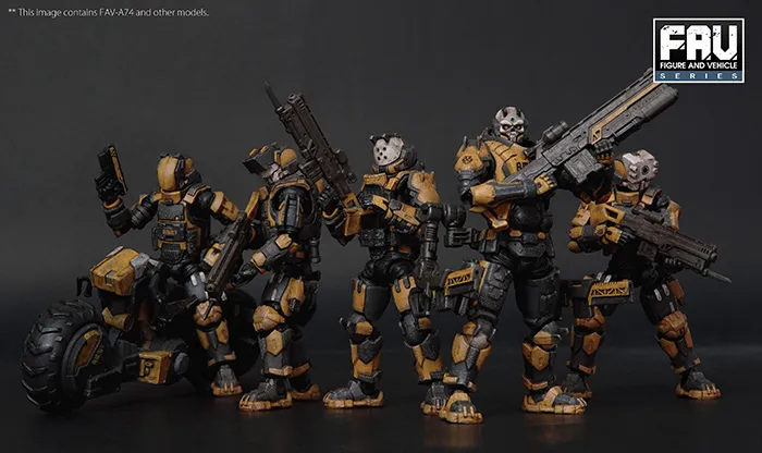 FAV-A74 Vespid Vanguard 1:18 Scale | Acid Rain FAV