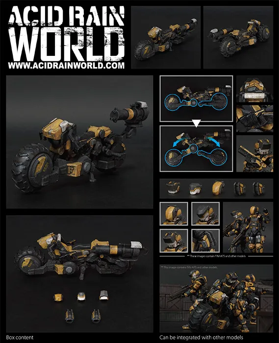 FAV-A75 Swiftwing Speeder MKL2a 1:18 Scale | Acid Rain FAV