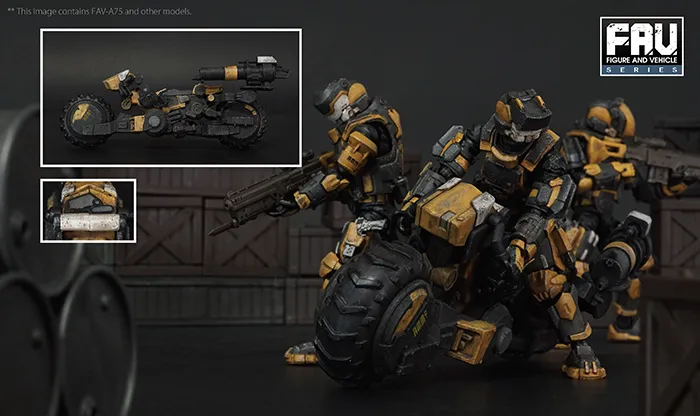 FAV-A75 Swiftwing Speeder MKL2a 1:18 Scale | Acid Rain FAV