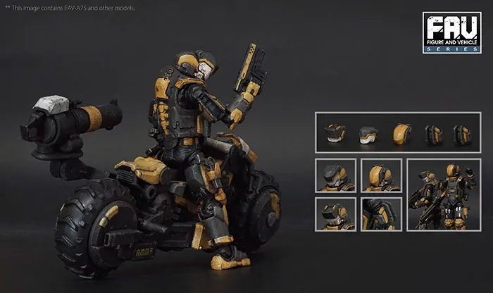 FAV-A75 Swiftwing Speeder MKL2a 1:18 Scale | Acid Rain FAV