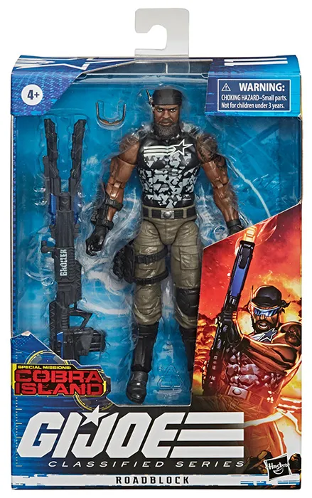 Roadblock 6-Inch Scale | G.I. Joe Classified Series Special Missions: Cobra Island