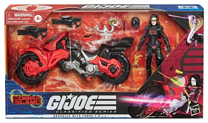 Baroness with Cobra C.O.I.L. 6-Inch Scale | G.I. Joe Classified Series Special Missions: Cobra Island