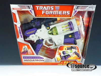 Voyager Class Megatron | Transformers Classics Robots In Disguise