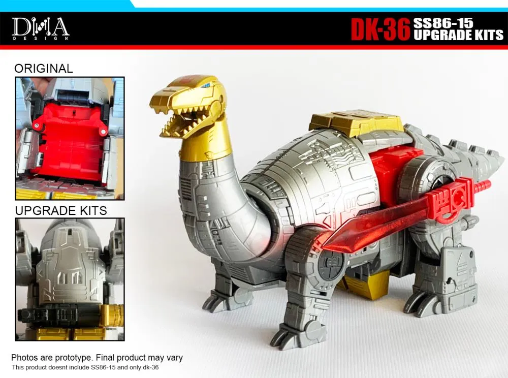 DK-36 Upgrade Kit for Transformers Studio Series 86-15 Sludge | Dna Design | Upgrade Kit