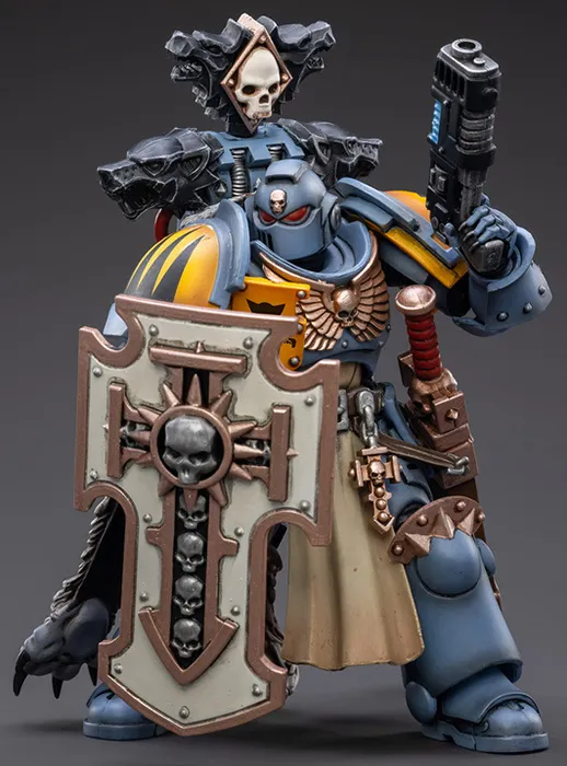 Primaris Space Marines Space Wolves Bladeguard Veteran 1/18 Scale | Warhammer 40K | Joy Toy 