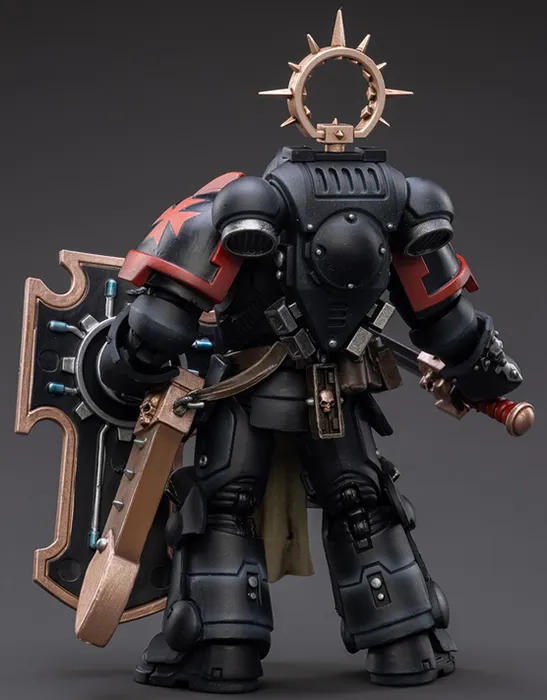 Primaris Space Marines Black Templars Bladeguard Veteran 1/18 Scale | Warhammer 40K | Joy Toy