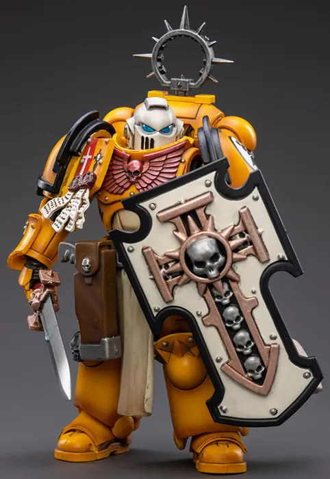Primaris Space Marines Imperial Fists Bladeguard Veteran 1/18 Scale | Warhammer 40K | Joy Toy