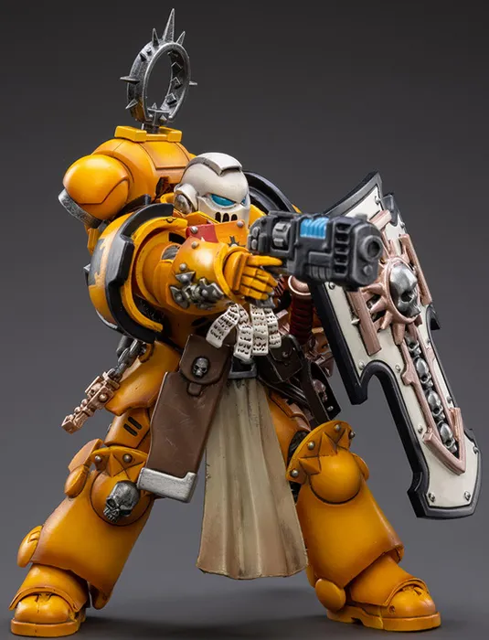 Primaris Space Marines Imperial Fists Bladeguard Veteran 1/18 Scale | Warhammer 40K | Joy Toy