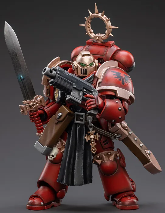 Primaris Space Marines Blood Angels Bladeguard Veteran 1/18 Scale | Warhammer 40K | Joy Toy
