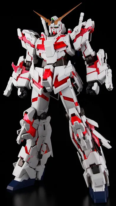 RX-0 Unicorn Gundam Prototype Full Psycho-Frame 1/60 Scale | Mobile Suit Gundam Unicorn | Bandai Spirits