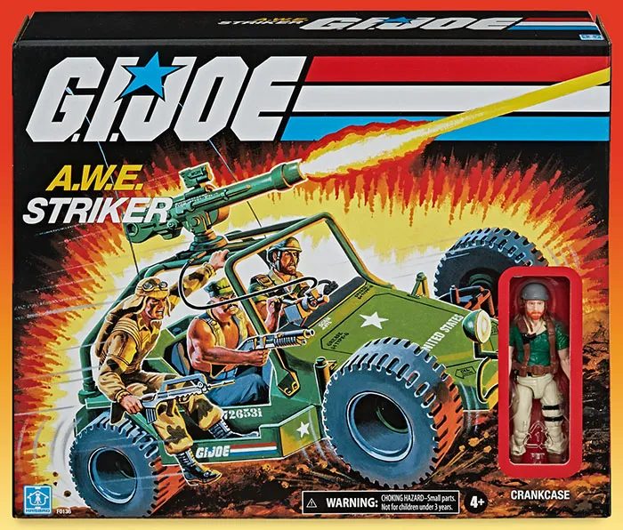 A.W.E. Striker with Crankcase 3.75-Inch Scale | G.I. Joe 50th Anniversary