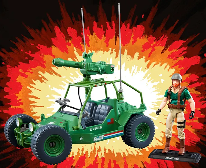 A.W.E. Striker with Crankcase 3.75-Inch Scale | G.I. Joe 50th Anniversary