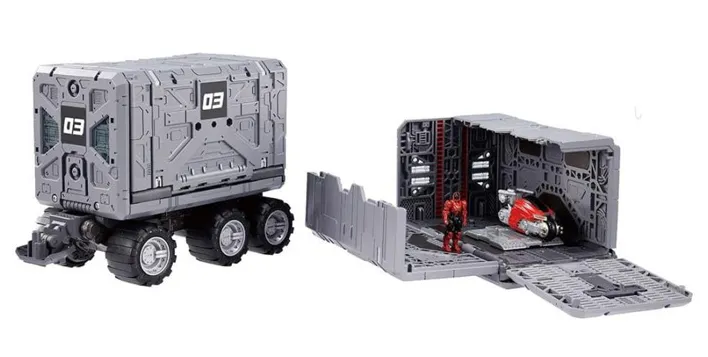 TM-07 Tactical Mover Tactical Carrier Expansion Set | Diaclone Reboot