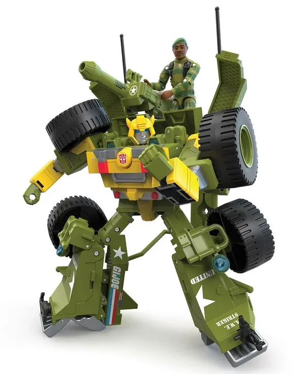 Bumblebee A.W.E. Striker and Stalker Figure Set | G.I. Joe | Transformers Collaborative