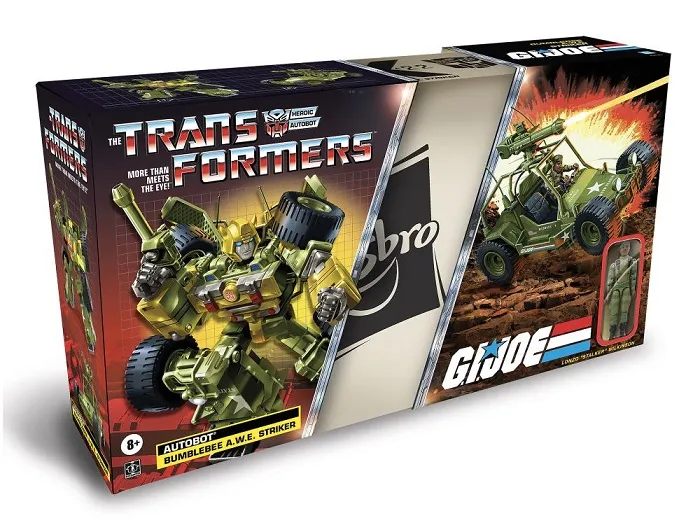 Bumblebee A.W.E. Striker and Stalker Figure Set | G.I. Joe | Transformers Collaborative