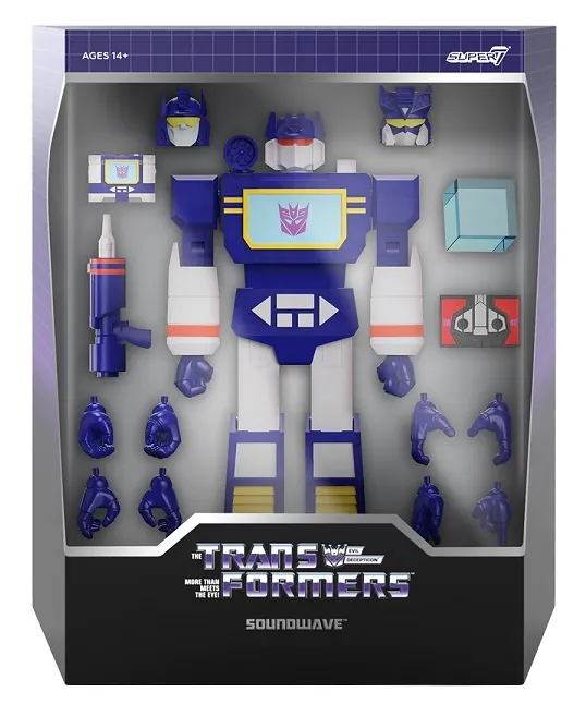Soundwave G1 Version 7-inch Scale | Transformers Ultimates | Super7