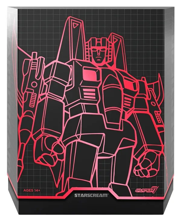 Starscream G1 Version 7-inch Scale | Transformers Ultimates | Super7