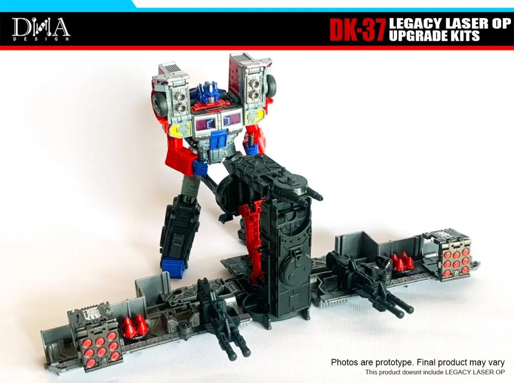 DK-37 Upgrade Kit for Transformers Legacy Laser Optimus Prime | Dna Design | Upgrade Kit