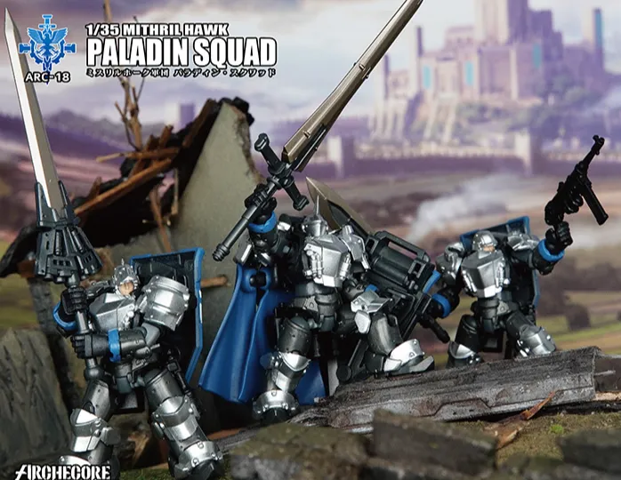 ARC-18 Mithril Hawk Paladin Squad 1:35 Scale | ARCHECORE