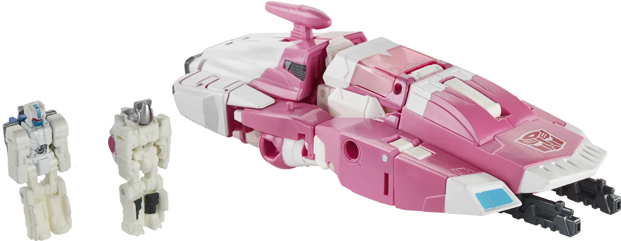 Arcee with Leinad Deluxe Class  | Transformers Generations Titans Return