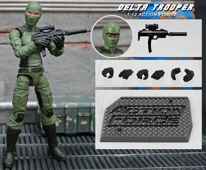 Delta Trooper 1/12 Scale | Action Force | Valaverse
