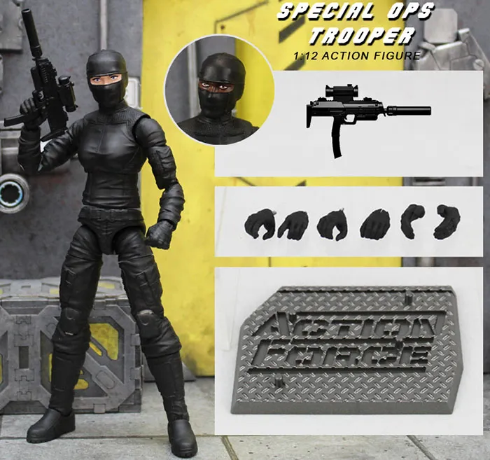 Special Ops Trooper 1/12 Scale | Action Force | Valaverse