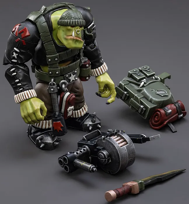Ork Kommandos Dakka Boy Rotbilge 1/18 Scale | Warhammer 40K | Joy Toy