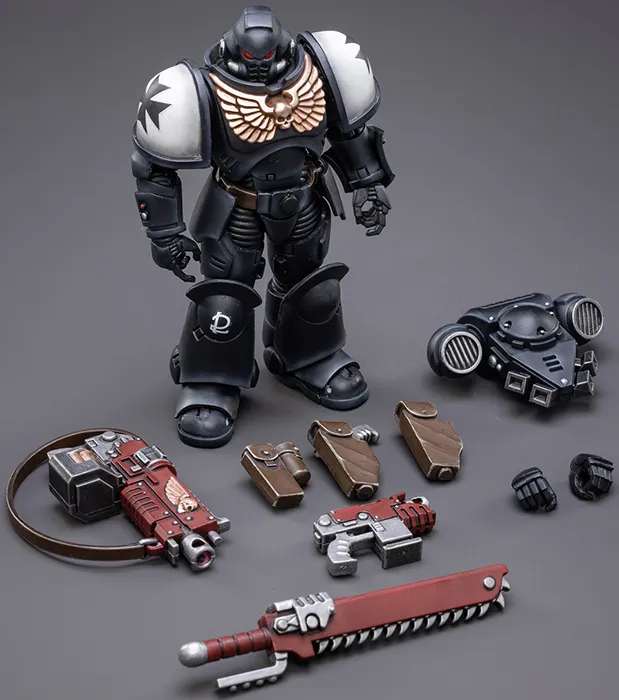 Black Templars Outrider Valtus 1/18 Scale | Warhammer 40K | Joy Toy