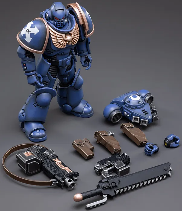 Ultramarines Outrider Catonus 1/18 Scale | Warhammer 40K | Joy Toy