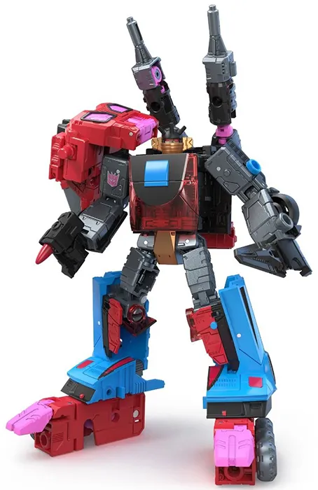 Decepticon Slicer with Exo-Suit IDW Shattered Glass Deluxe Class | Transformers Generations Shattered Glass Collection
